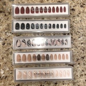 STATIC NAILS - new in box - pop on manicure nails